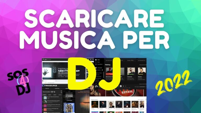 Le migliori piattaforme per scaricare musica per DJ