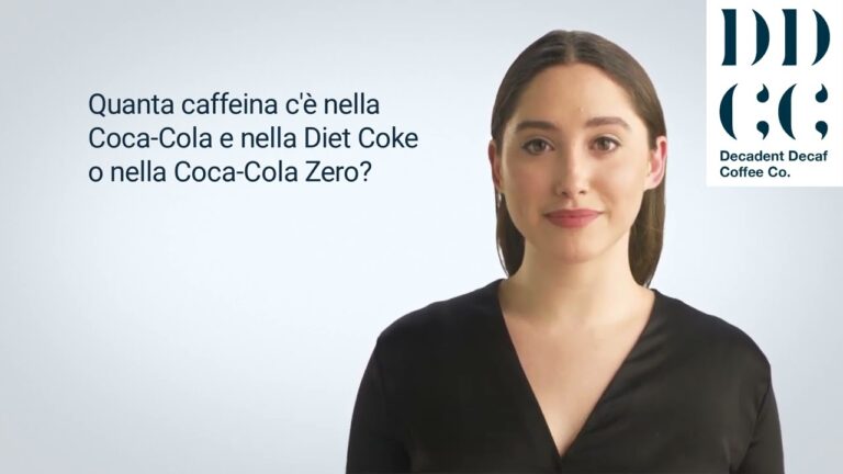 Caffeina nella Coca Cola Zero: Effetti e Controversie