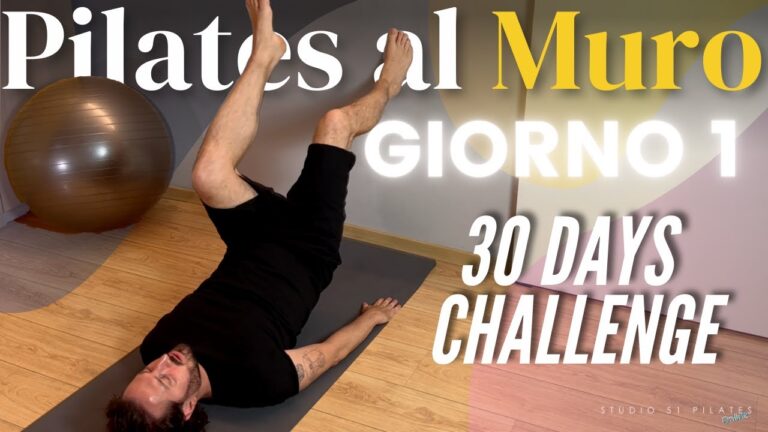Pilates al Muro: Il Programma di 28 Giorni per una Forma Ottimale