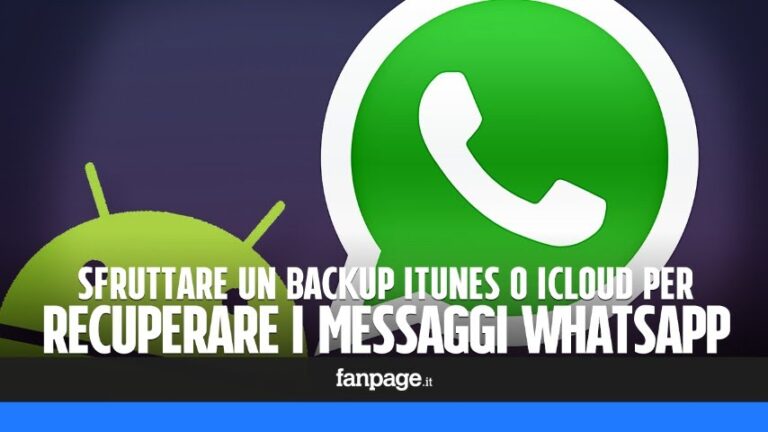 Dove Trovare il Backup di WhatsApp su iCloud
