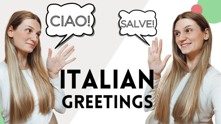 Come scrivere 'buongiorno' in italiano
